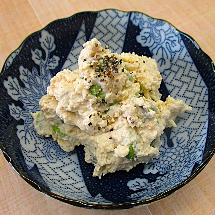 【フレイル予防】枝豆のクリームチーズ白和え
